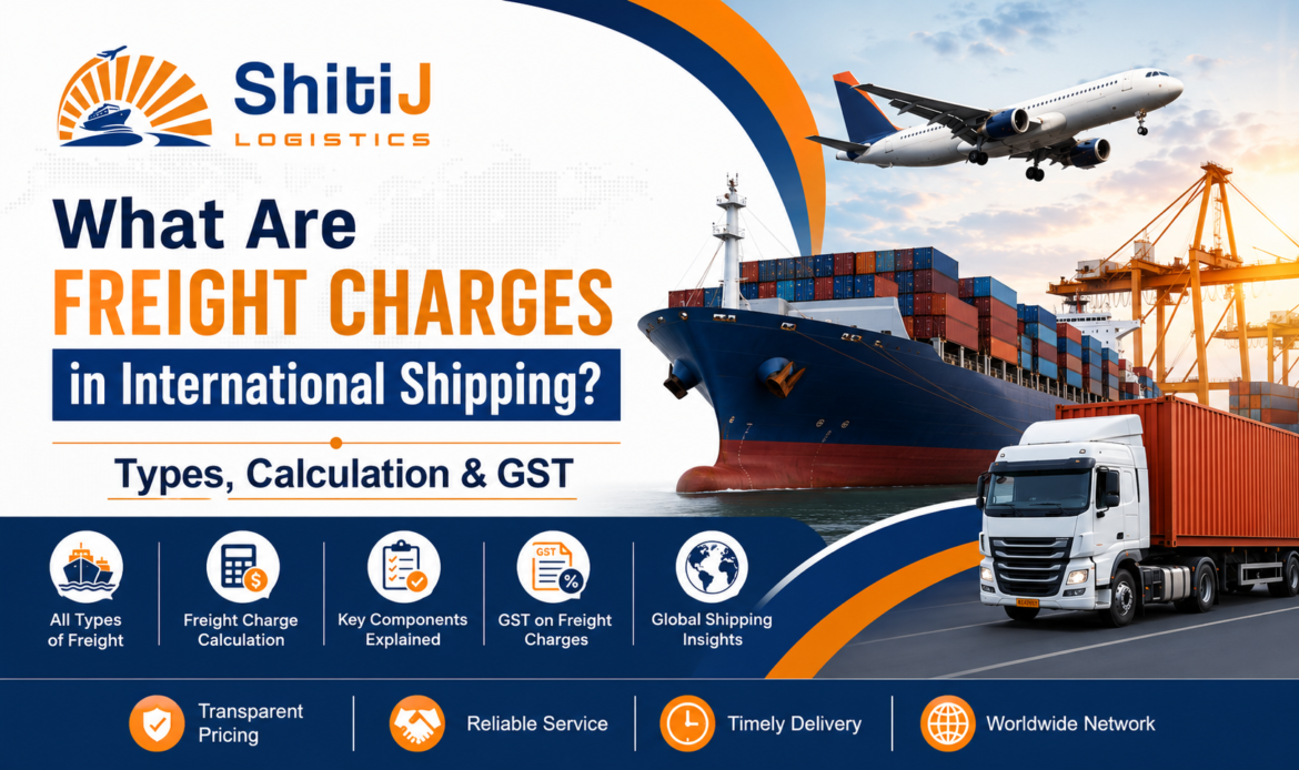 What Are Freight Charges in International Shipping? Types, Calculation & GST